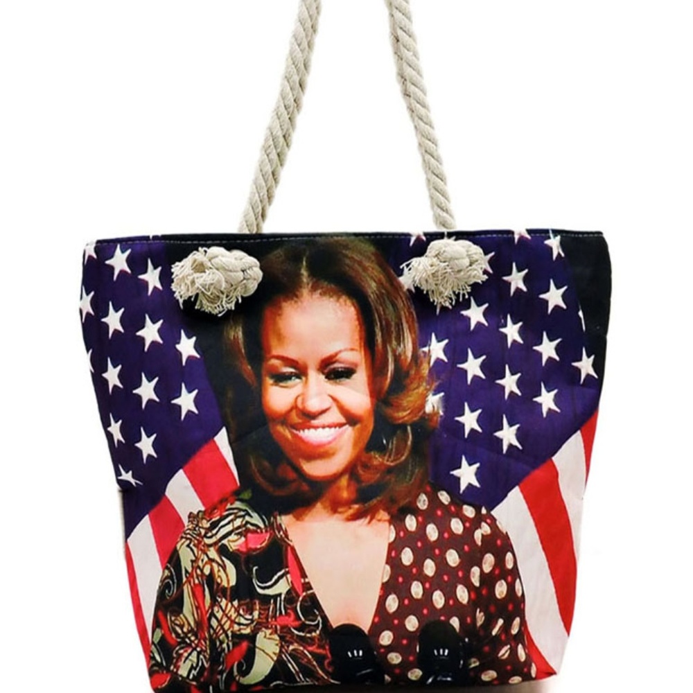 OBAMA PRINT TOTE